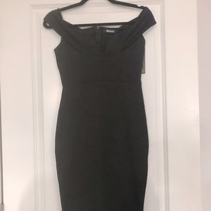 🌸NWT🌸 Misguided slim black dress